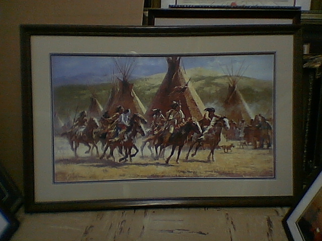 Capture Of thhe Horse Bundle- framed